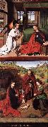 CHRISTUS, Petrus Annunciation and Nativity jkhj oil painting on canvas